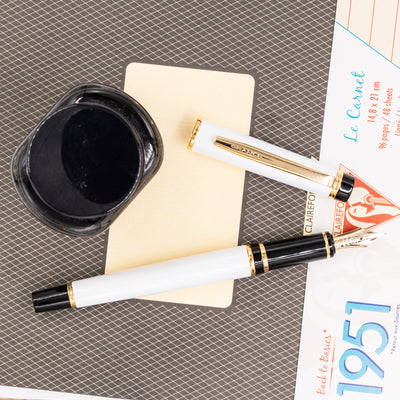 Pilot Grance Fountain Pen - Pearl White 2024