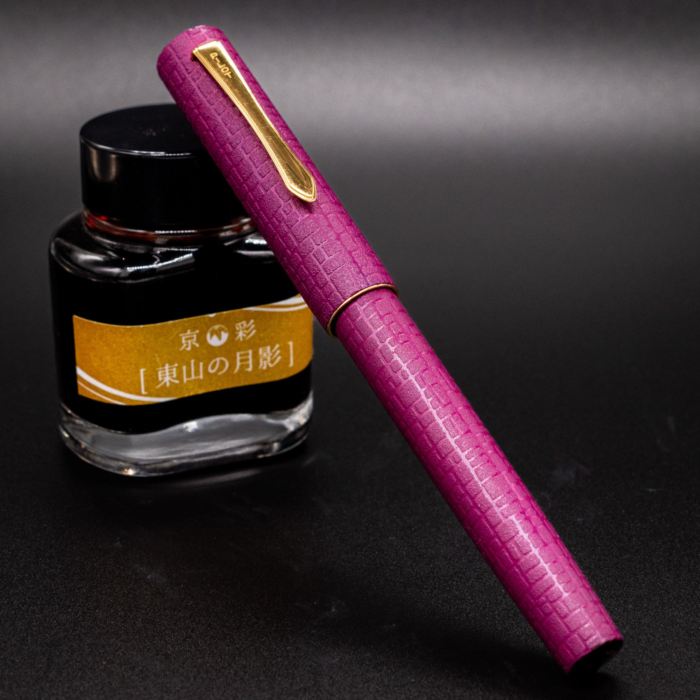 Pilot Ishime Fountain Pen - Burgundy capped