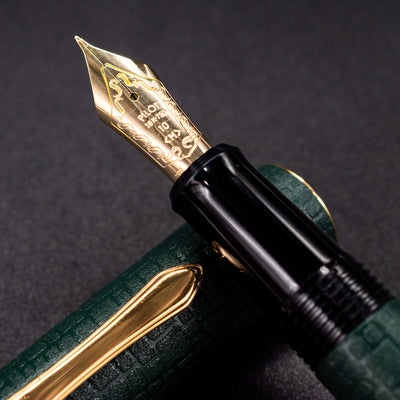 Pilot Ishime Fountain Pen - Hunter Green 18k gold nib