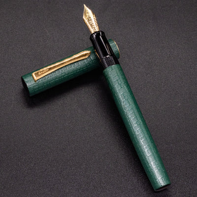 Pilot Ishime Fountain Pen - Hunter Green dark