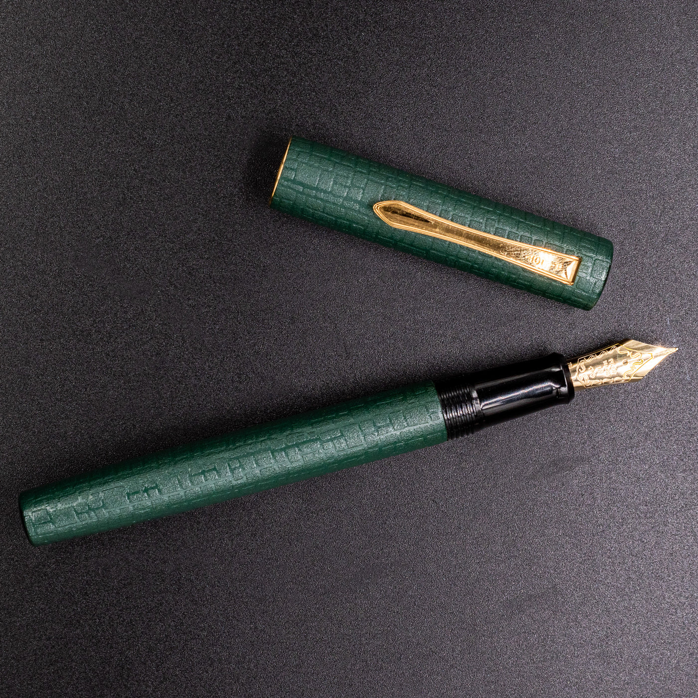 Pilot Ishime Fountain Pen - Hunter Green rare