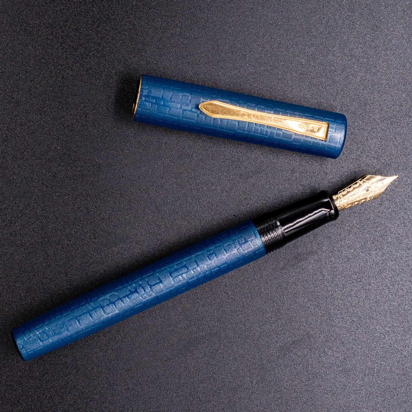 Pilot Ishime Fountain Pen - Navy Blue rare