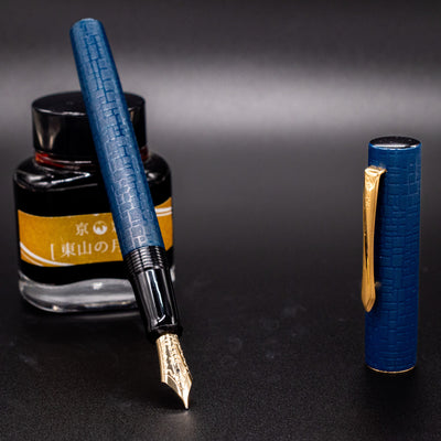 Pilot Ishime Fountain Pen - Navy Blue