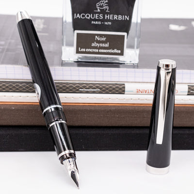 Pilot Metal Falcon Fountain Pen - Black