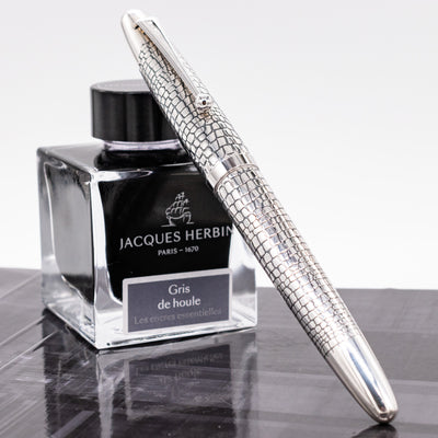 Pilot Sterling Silver Fountain Pen - Ishidatame capped