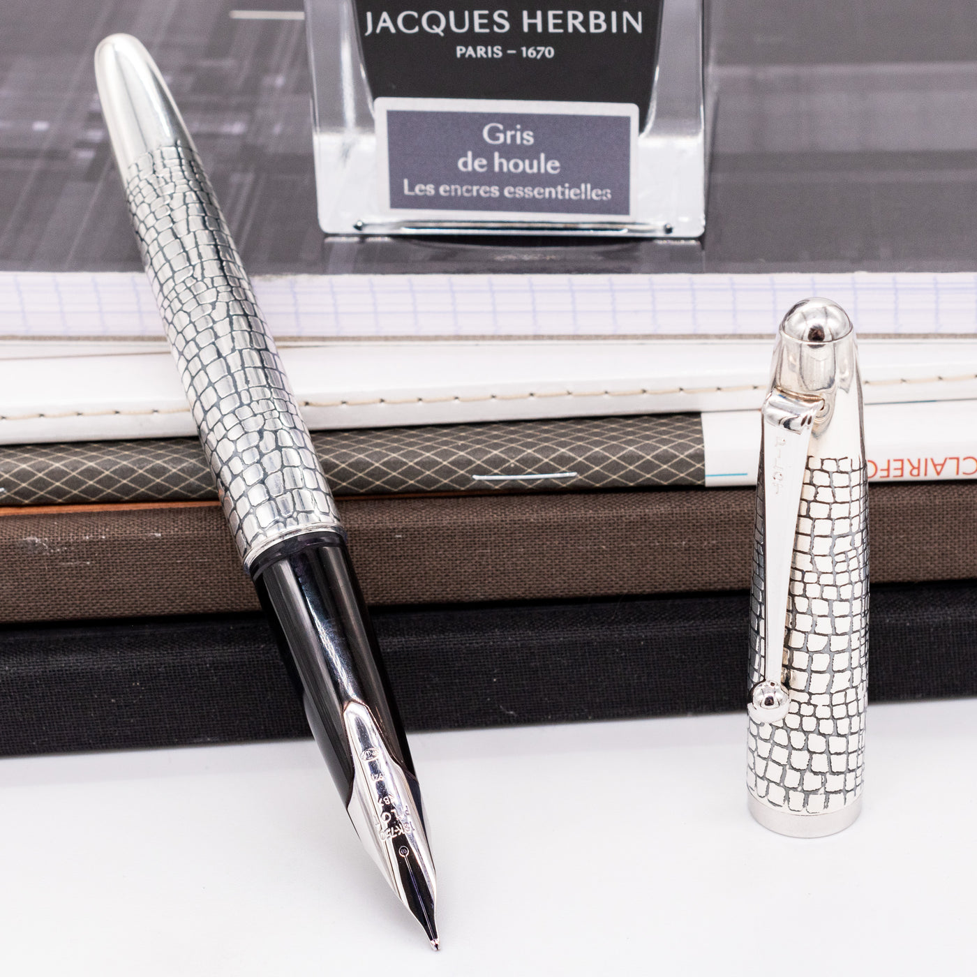 Pilot Sterling Silver Fountain Pen - Ishidatame