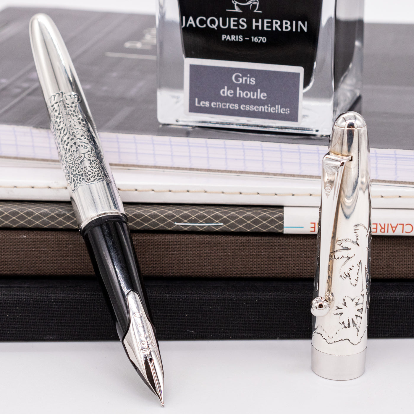 Pilot Sterling Silver Fountain Pen - Jaguar