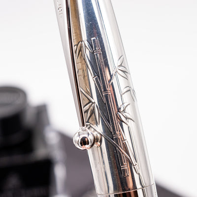 Pilot Sterling Silver Fountain Pen - Tiger cap