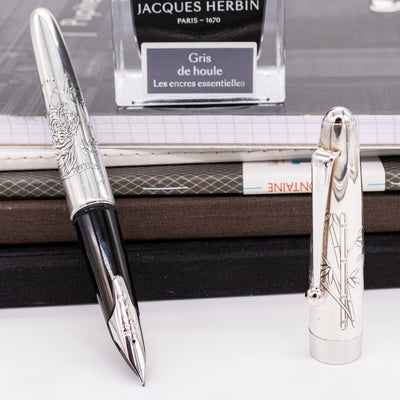 Pilot Sterling Silver Fountain Pen - Tiger