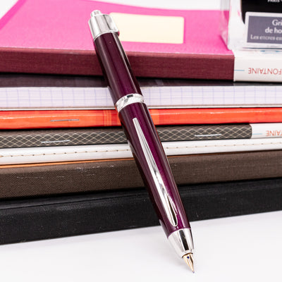 Pilot Vanishing Point LS Fountain Pen - Burgundy