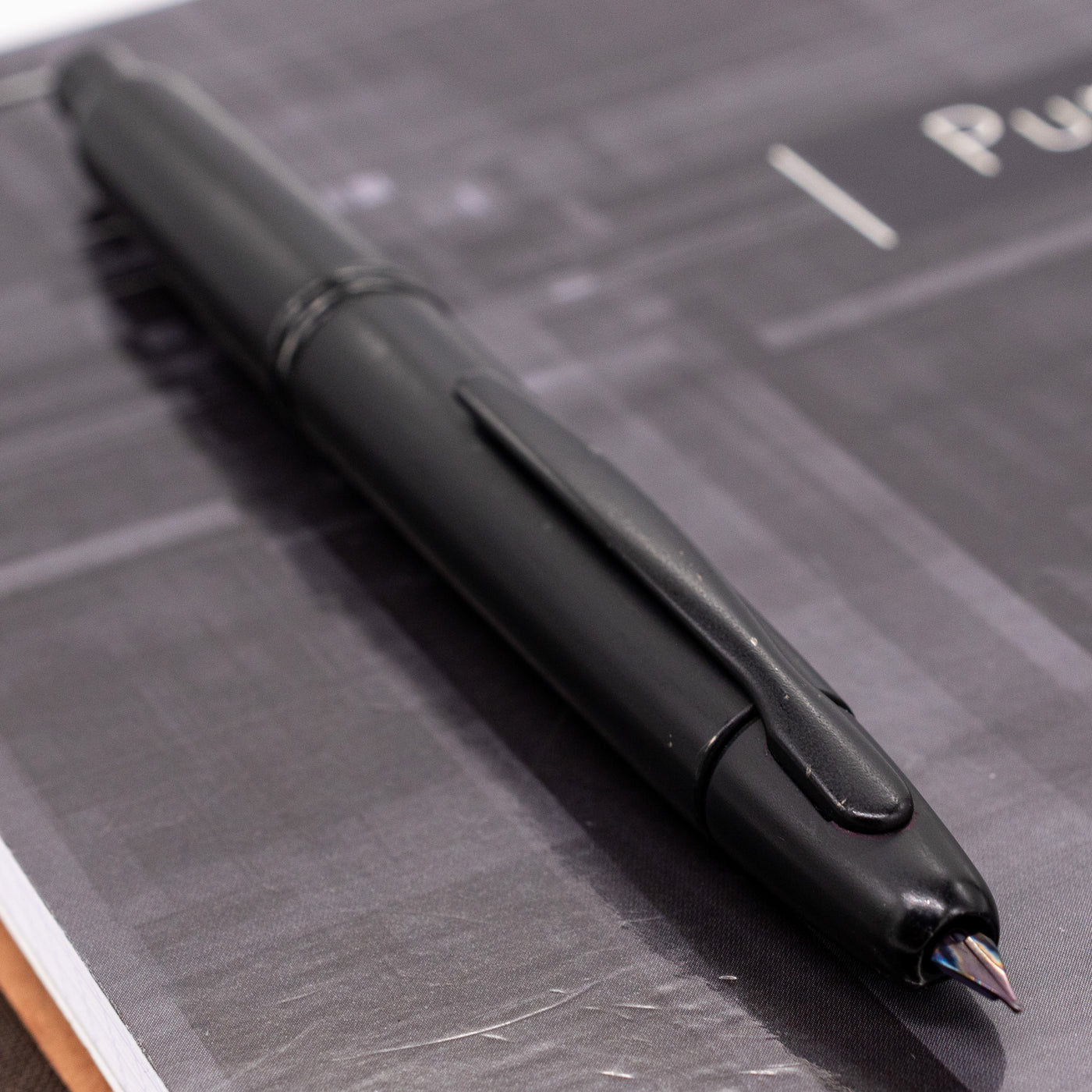 Pilot Vanishing Point Matte Black Fountain Pen nib