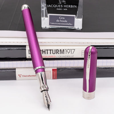 Pineider Avatar UR Art Fountain Pen - Violet