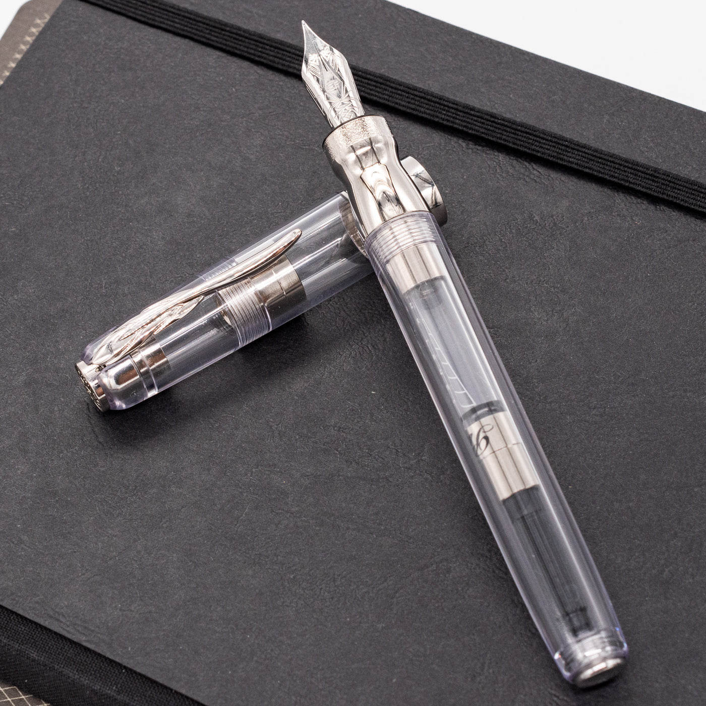 Pineider Classic Lux Fountain Pen clear