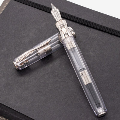 Pineider Classic Lux Fountain Pen clear