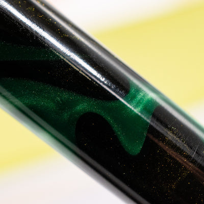 Pineider La Grande Bellezza Rocco Fountain Pen - Forest Green resin