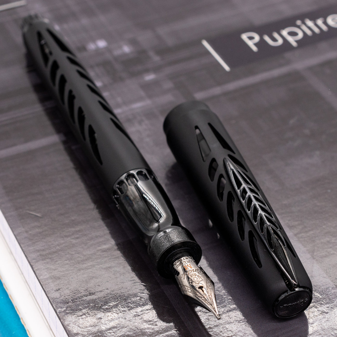 Pineider Millennium Fountain Pen aluminum