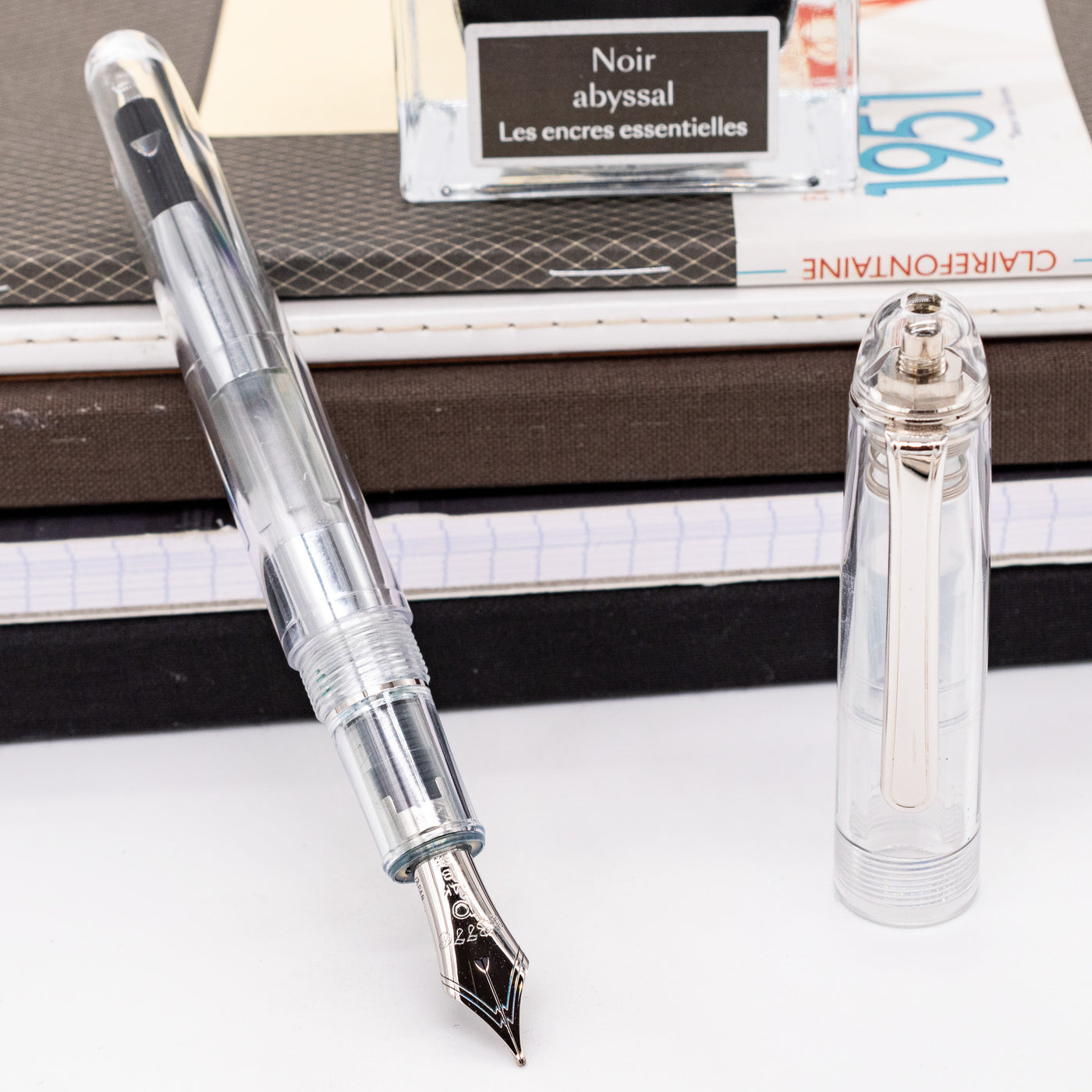 Platinum 3776 Century Sai Clear Demonstrator Fountain Pen