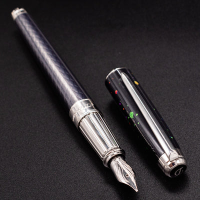 ST Dupont Line D Eternity Dragon Fountain Pen Black Special Edition