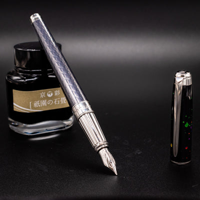 ST Dupont Line D Eternity Dragon Fountain Pen Black