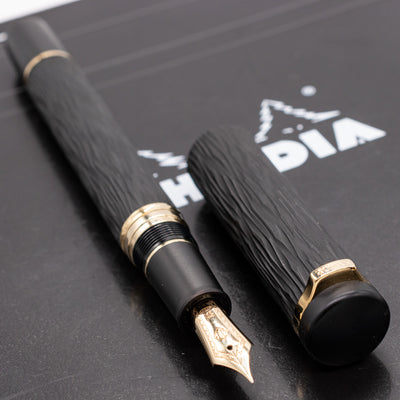 Sailor Ebonite Sculpture Yokaze Fountain Pen new