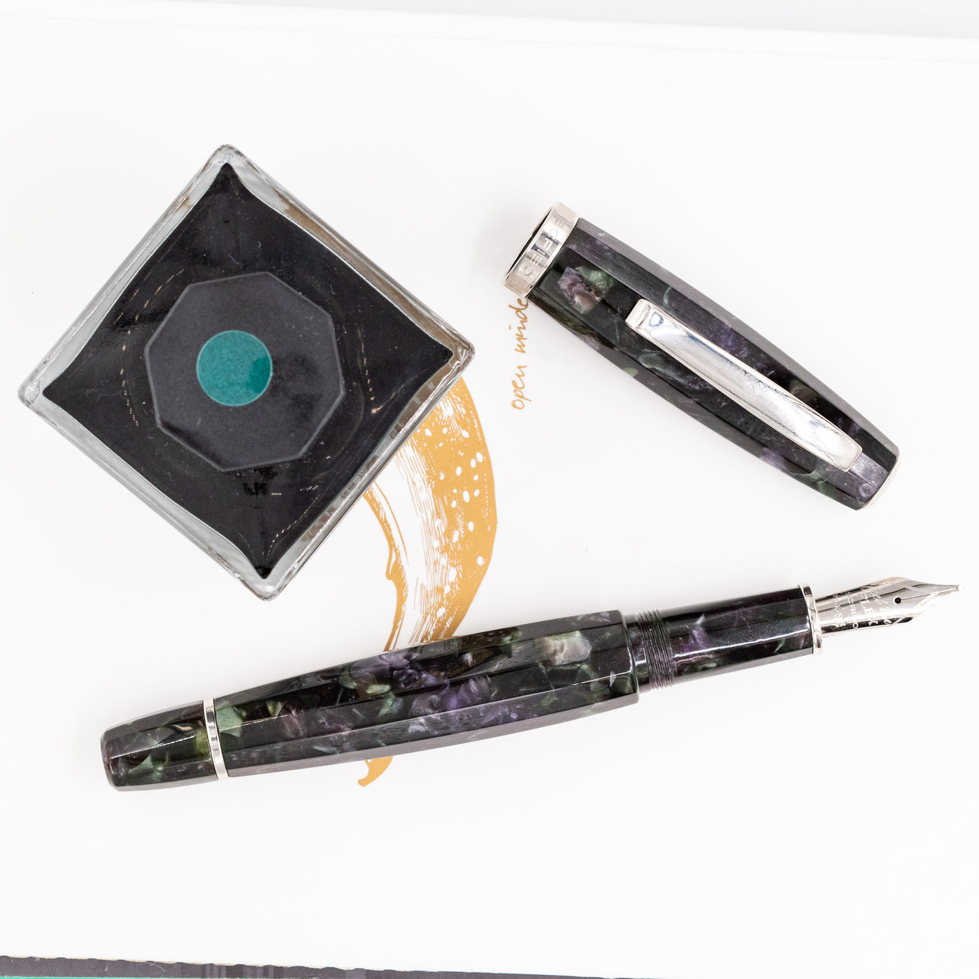 Scribo Feel Fiorita Fountain Pen Piston Filled