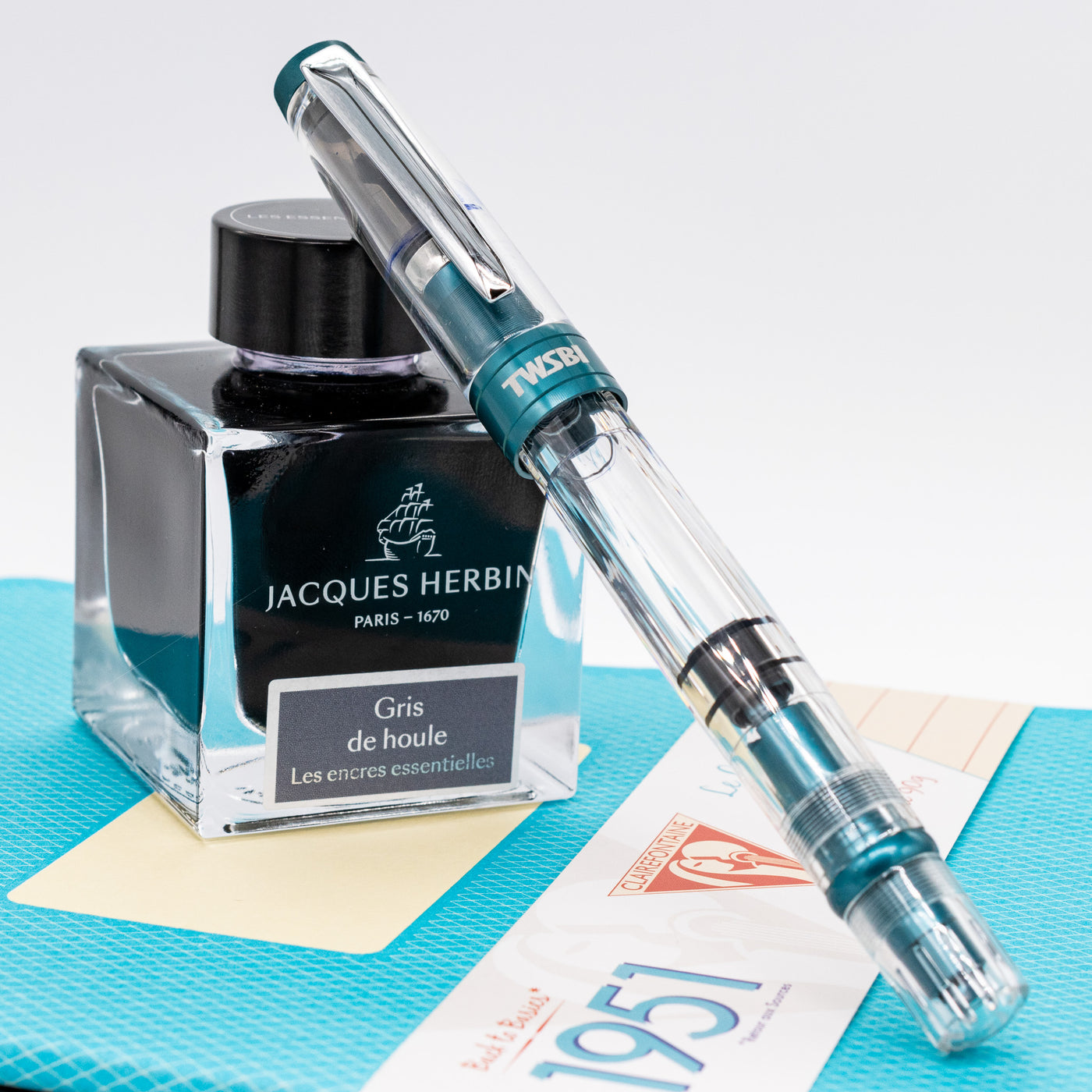 TWSBI 580ALR Prussian Blue Fountain Pen - Preowned