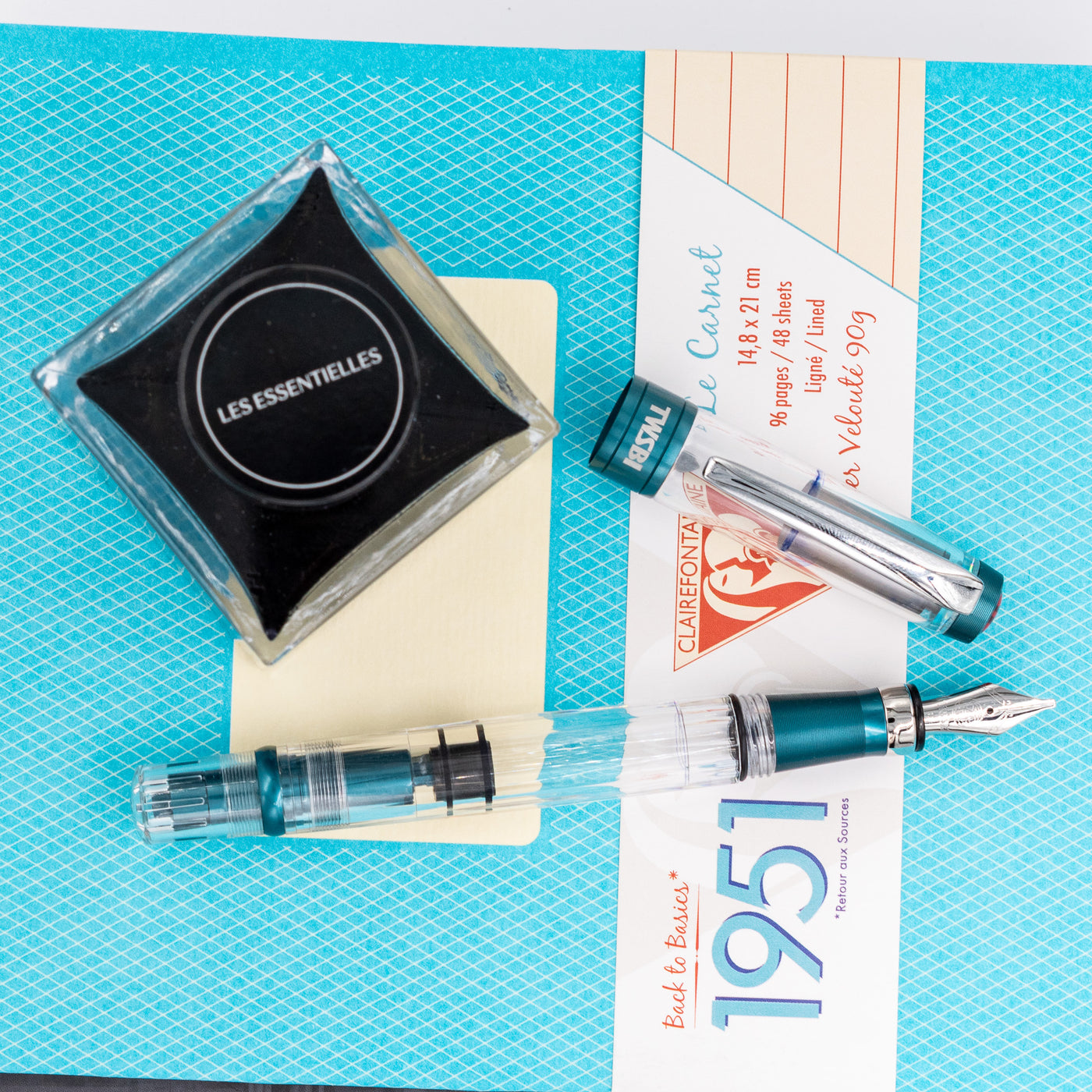 TWSBI 580ALR Prussian Blue Fountain Pen - Preowned