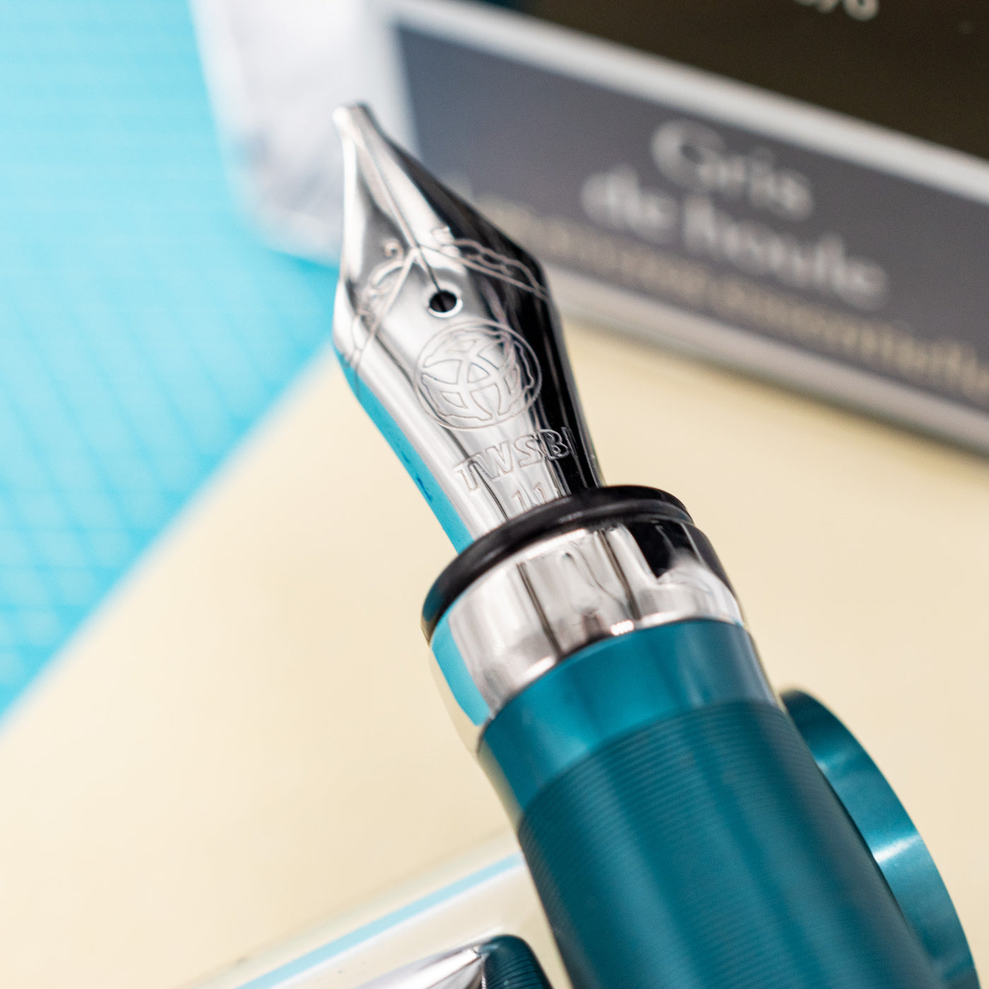 TWSBI 580ALR Prussian Blue Fountain Pen - Preowned