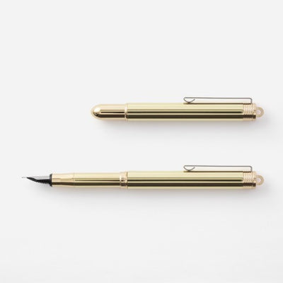 Traveler's Company Brass Fountain Pen Fine