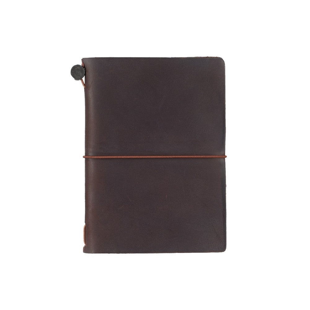 Traveler's Company Notebook Starter Kit Passport Size Brown