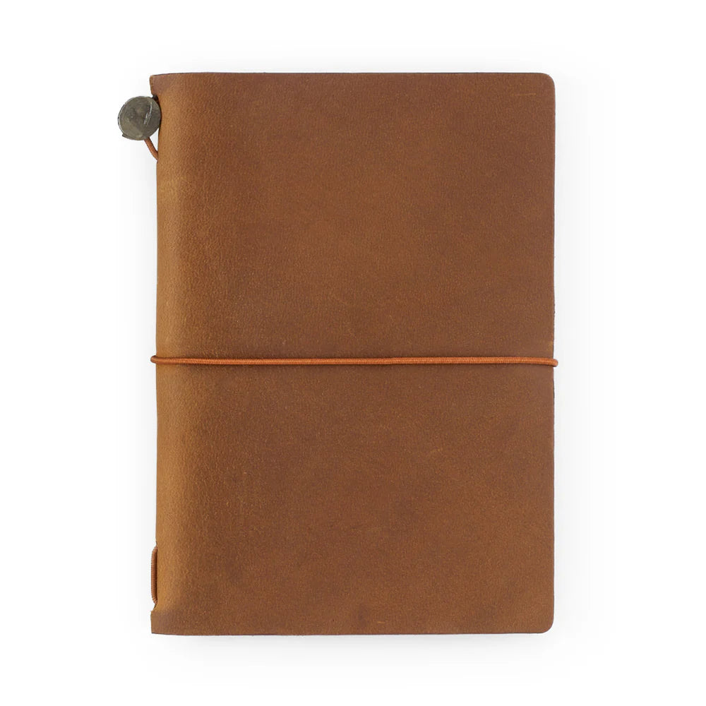 Traveler's Company Notebook Starter Kit Passport Size Camel