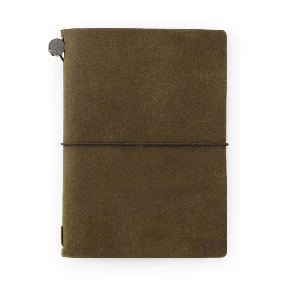 Traveler's Company Notebook Starter Kit Passport Size Olive