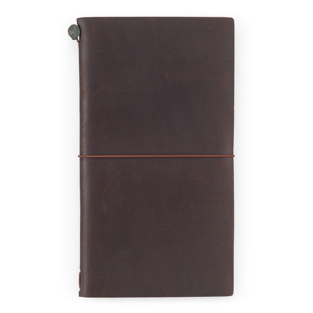 Traveler's Company Notebook Starter Kit  Regular Size Brown