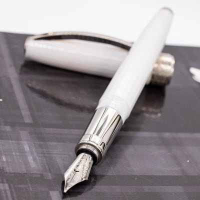 Visconti Botticelli Venus White Fountain Pen - Preowned