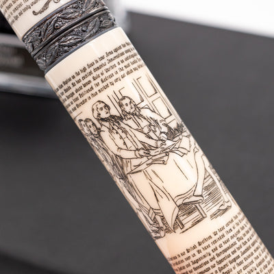 Visconti Declaration of Independence Fountain Pen Artwork