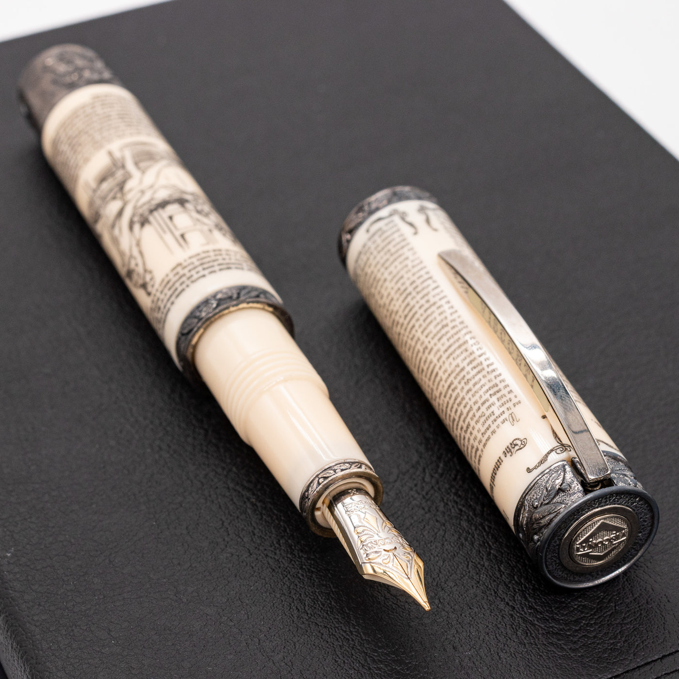 Visconti Declaration of Independence Fountain Pen Ivory Colored