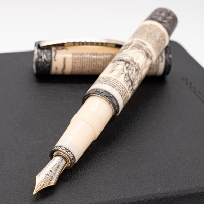 Visconti Declaration of Independence Fountain Pen Uncapped