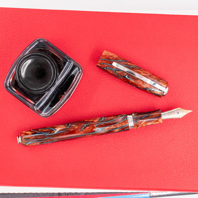 Visconti Divina Oversize Desert Springs Fountain Pen Red