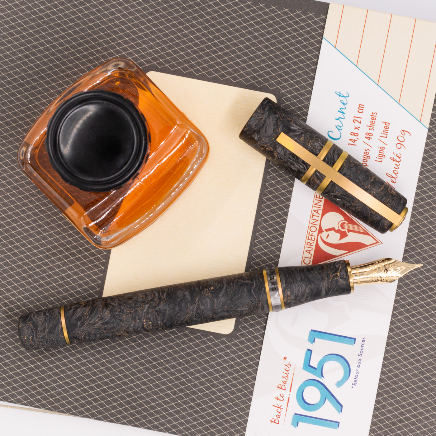 Visconti Homo Sapiens Carbon Moire Fountain Pen 2024