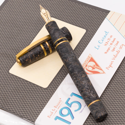 Visconti Homo Sapiens Carbon Moire Fountain Pen carbon fiber