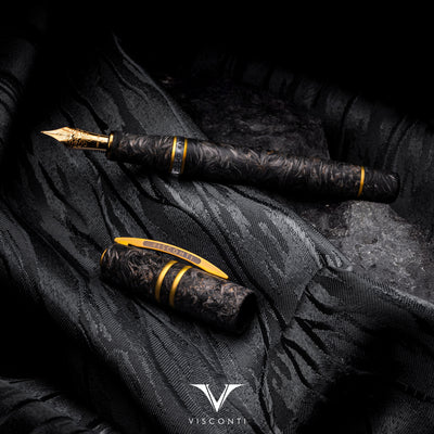 Visconti Homo Sapiens Carbon Moire Fountain Pen