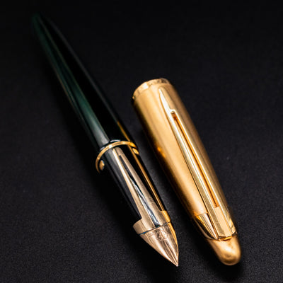 Waterman Edson Emerald Green Fountain Pen - Preowned vintage