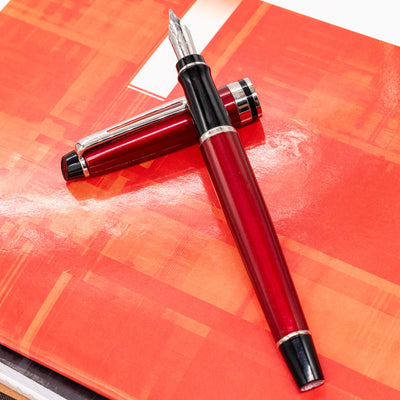 Waterman Expert Red Fountain Pen metallic