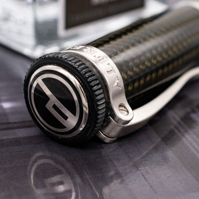 Alfred Dunhill Sentryman Carbon Fiber Fountain Pen logo