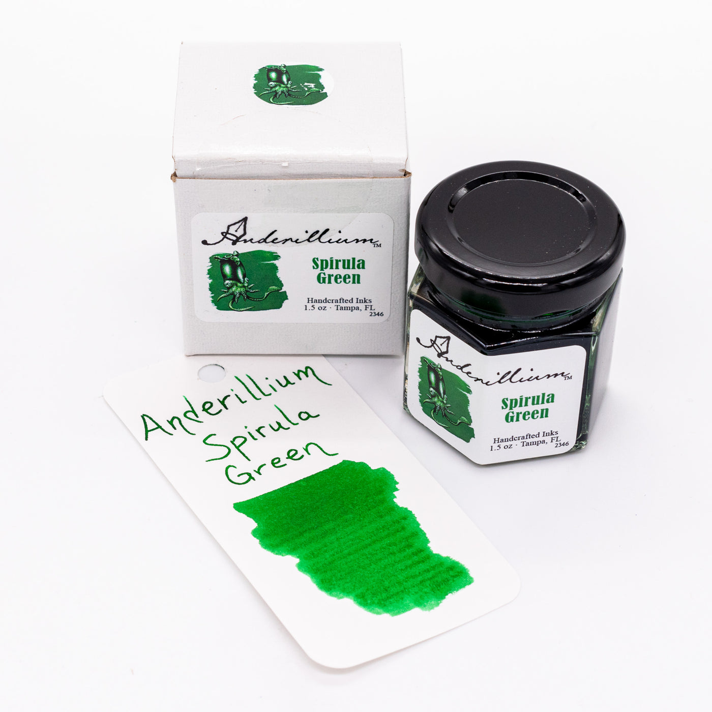 Anderillium Spirula Green Ink Bottle