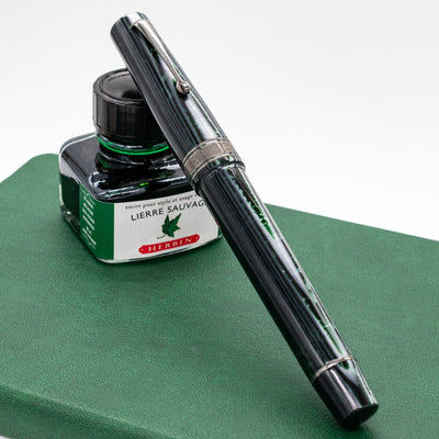 ASC Bologna Extra Arco Verde China Bespoke Fountain Pen capped