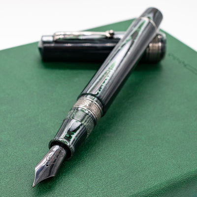 ASC Bologna Extra Arco Verde China Bespoke Fountain Pen green grey