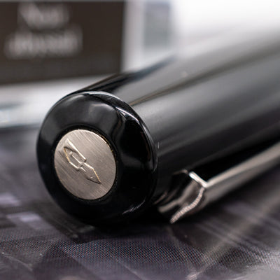 Delta Spaccanapoli Fountain Pen - D'Angio' Black logo