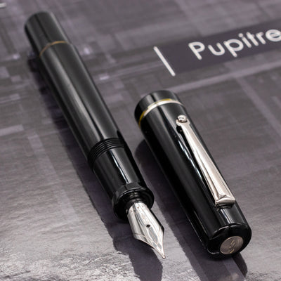 Delta Spaccanapoli Fountain Pen - D'Angio' Black sleek