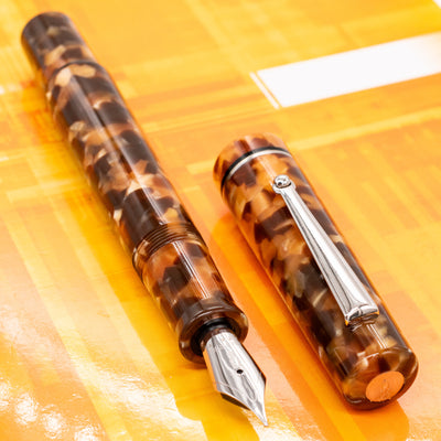 Delta Spaccanapoli Fountain Pen - Serracassano Brown sleek